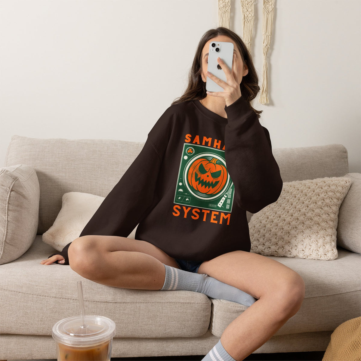 SAMHAIN SYSTEM Unisex Heavy Blend Crewneck Sweatshirt