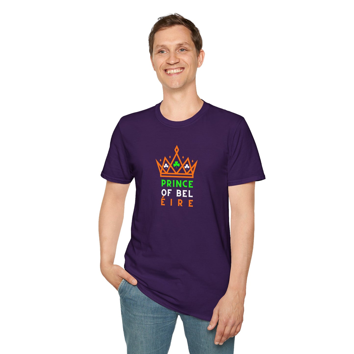 PRINCE OF BEL ÉIRE Unisex Softstyle 100% Cotton T-Shirt