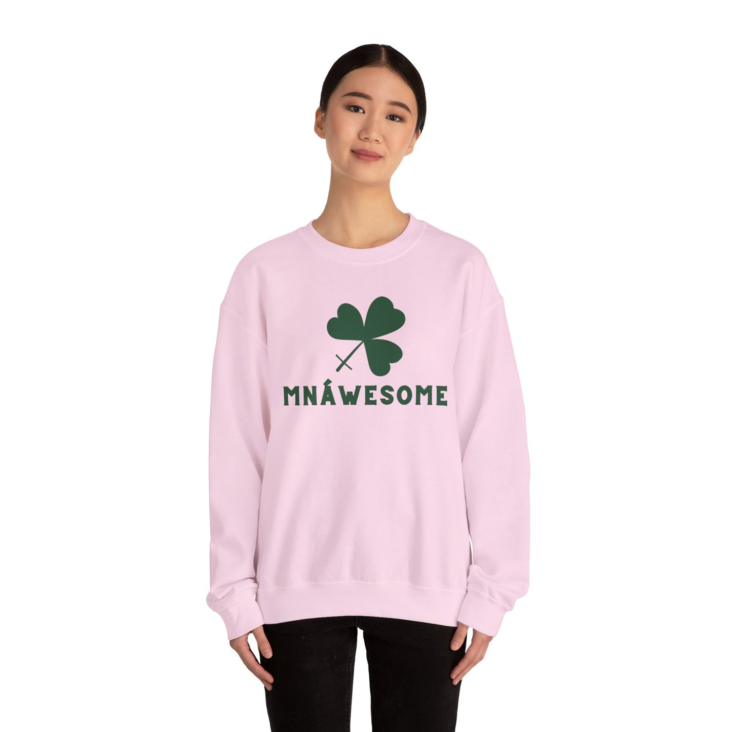 MNÁWESOME Unisex Heavy Blend Crewneck Sweatshirt