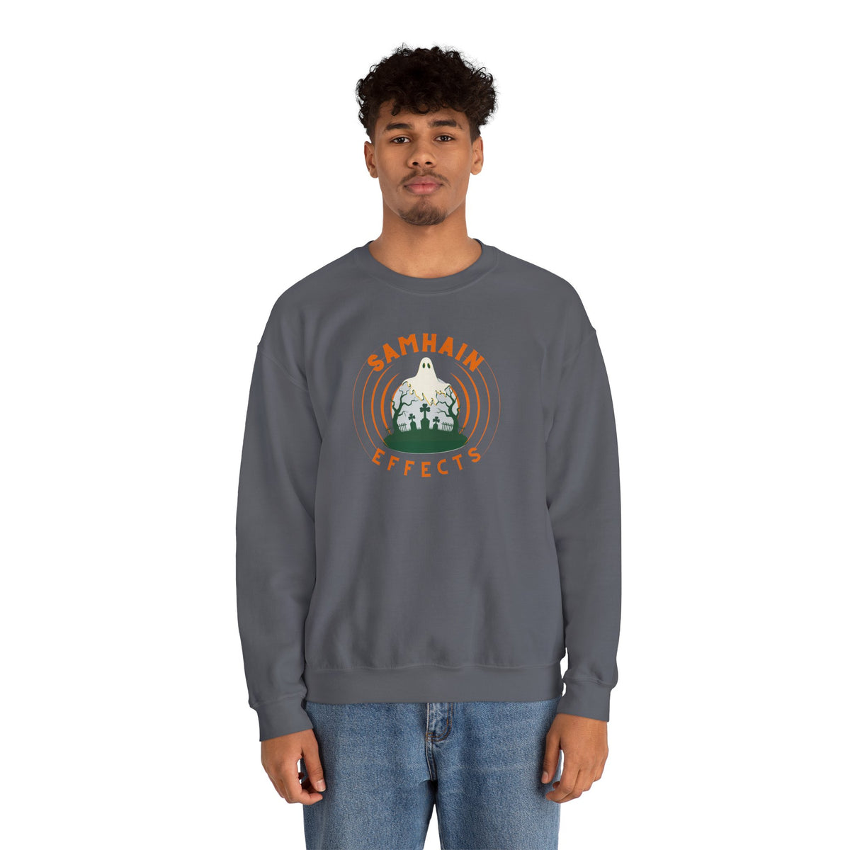 SAMHAIN EFFECTS Unisex Heavy Blend Crewneck Sweatshirt
