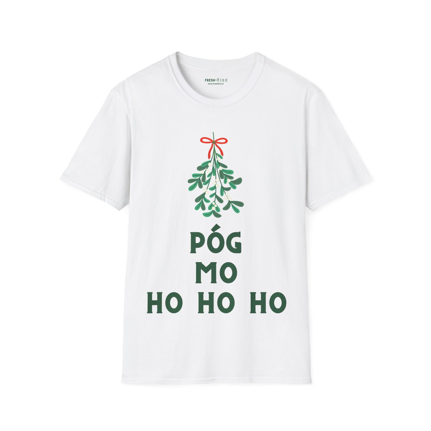 PÓG MO HO HO HO Unisex Softstyle 100% Cotton T-Shirt