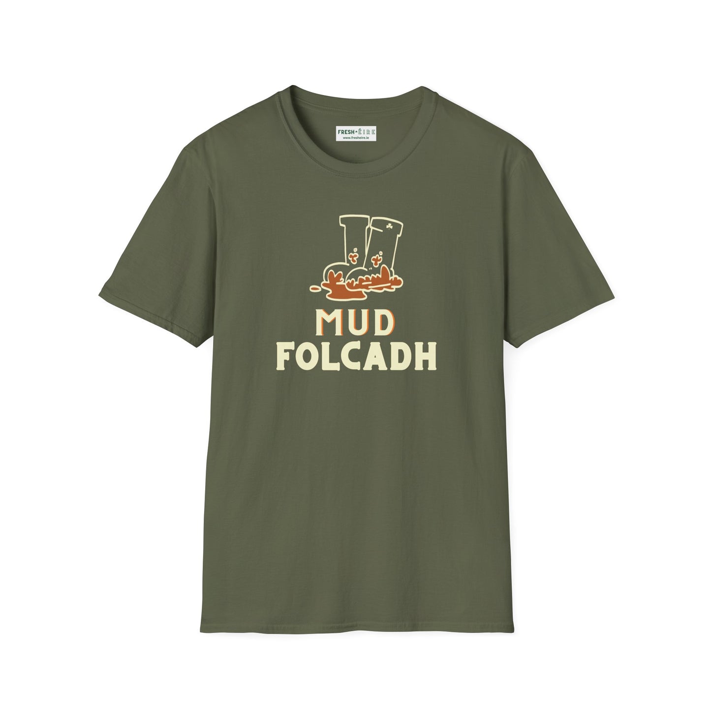 MUD FOLCADH Unisex Softstyle T-Shirt