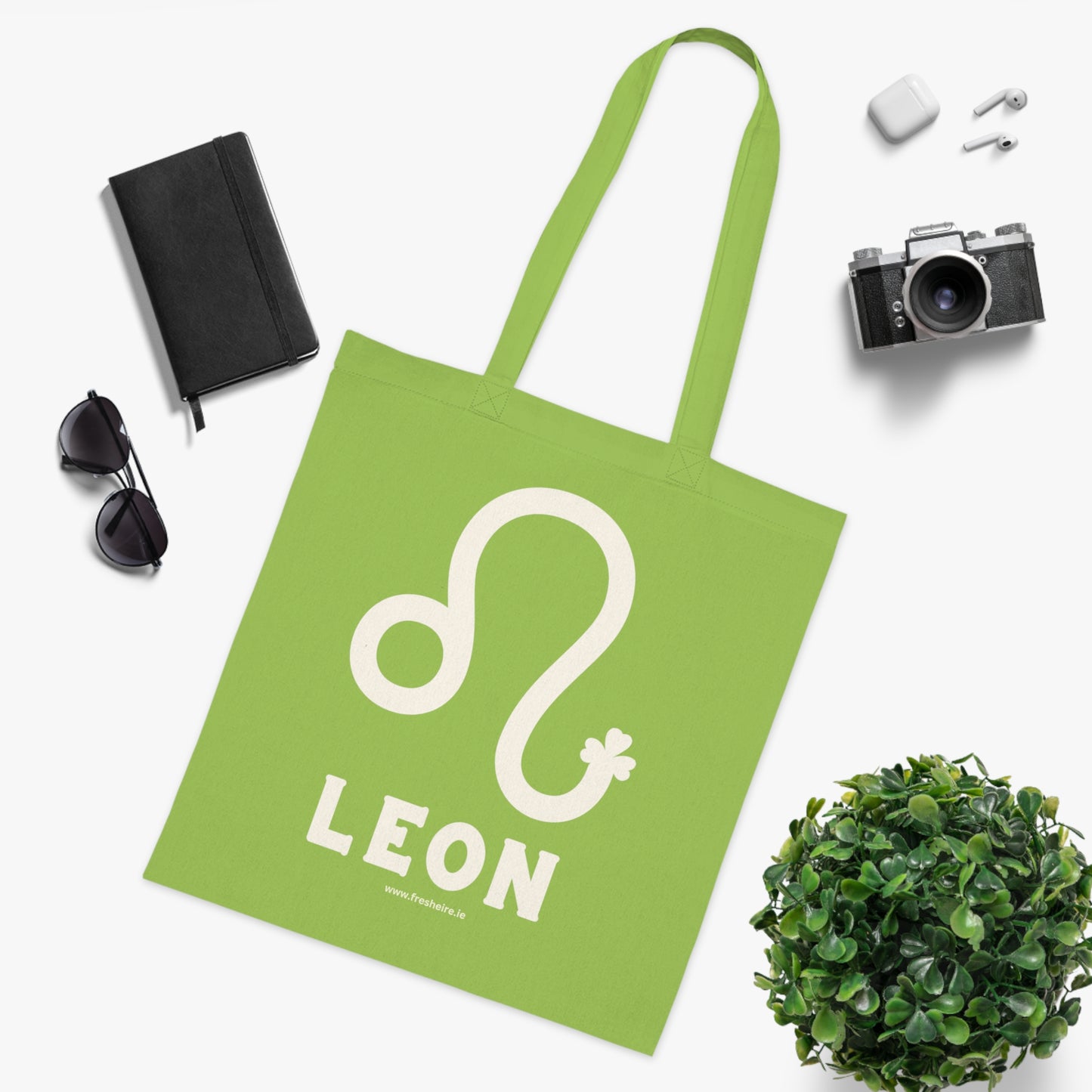 LEON 100% Cotton Tote Bag