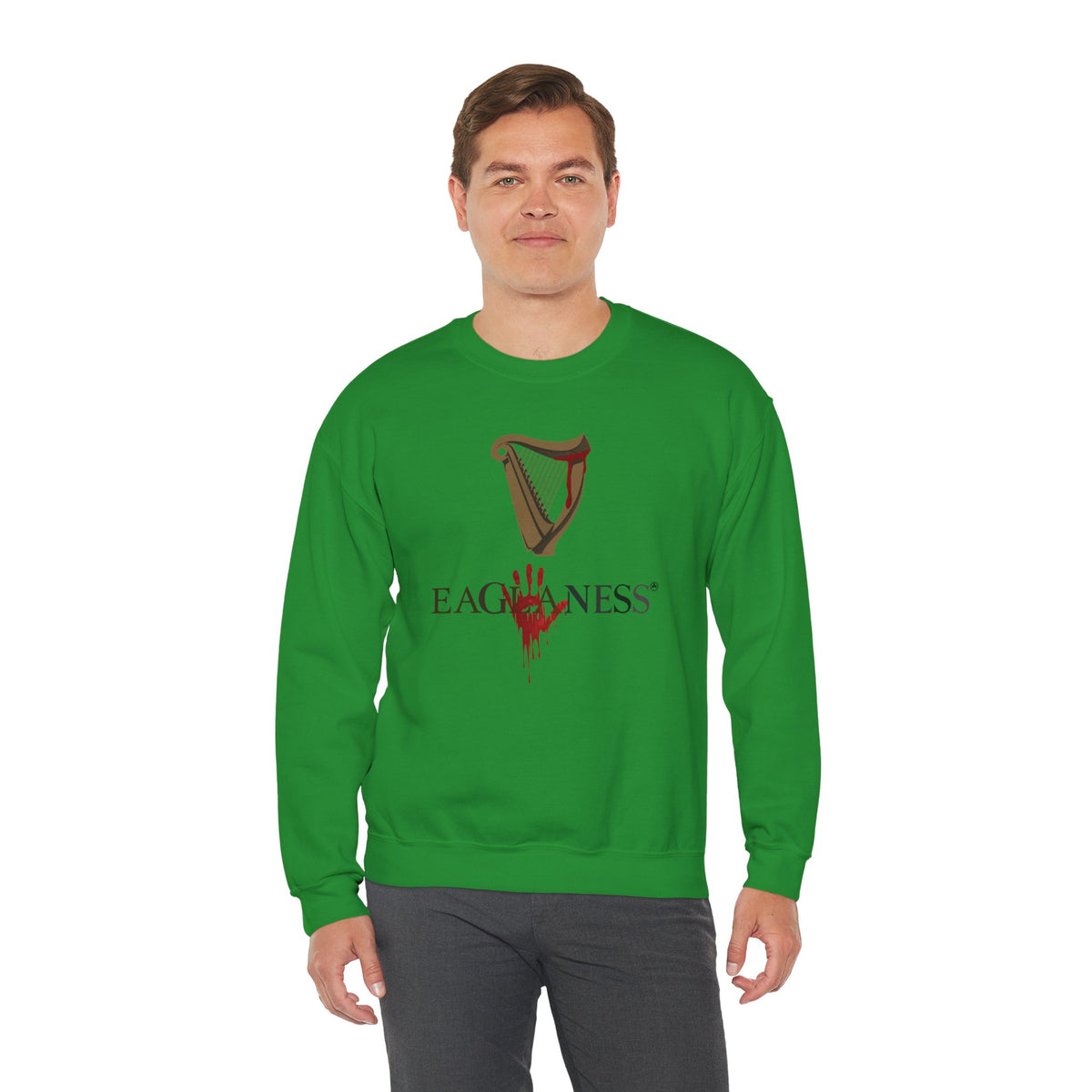 EAGLANESS Unisex Heavy Blend Crewneck Sweatshirt