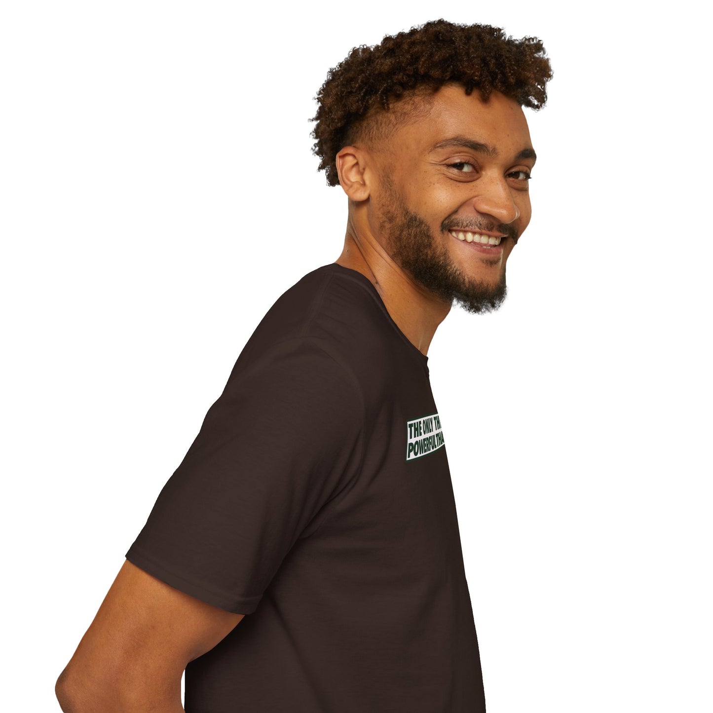 THE ONLY THING MORE POWERFUL THAN GRÁIN IS GRÁ  Unisex Softstyle 100% Cotton T-Shirt