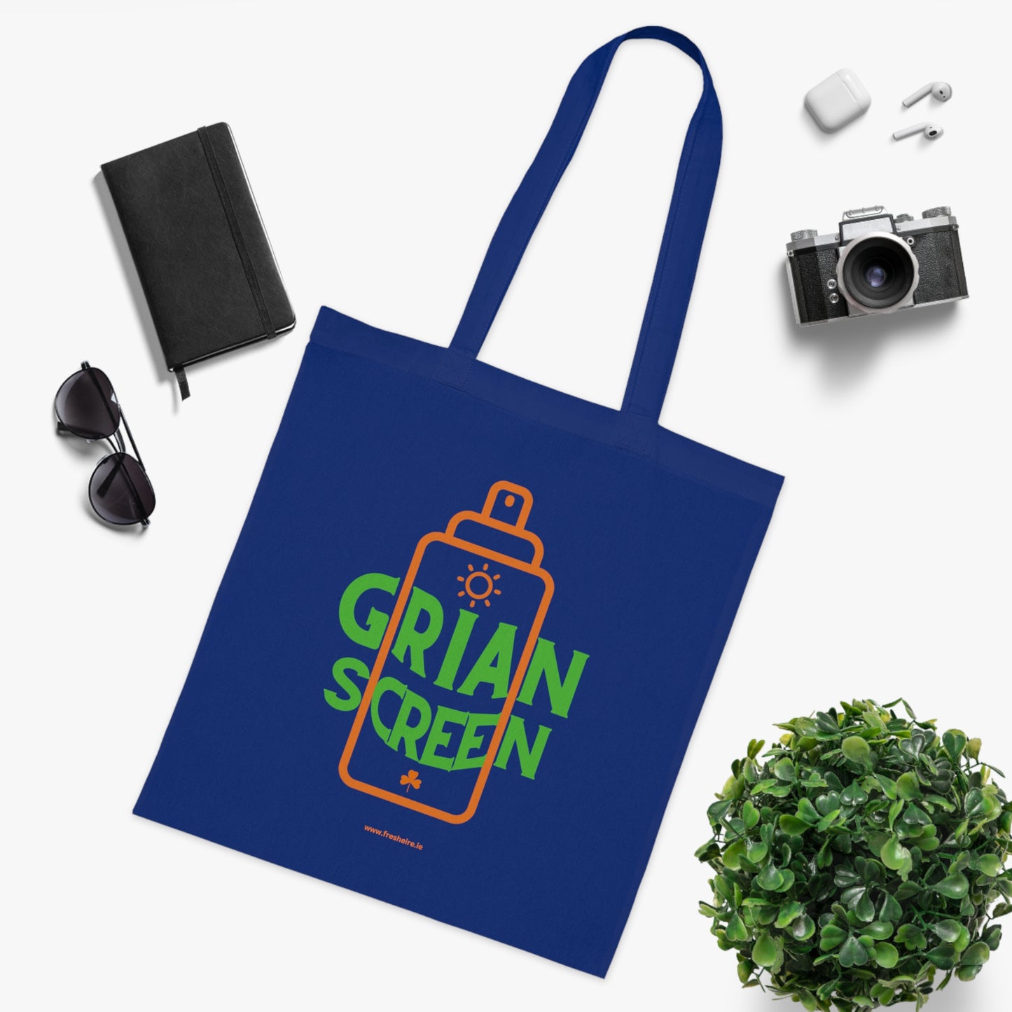 GRIAN SCREEN 100% Cotton Tote Bag