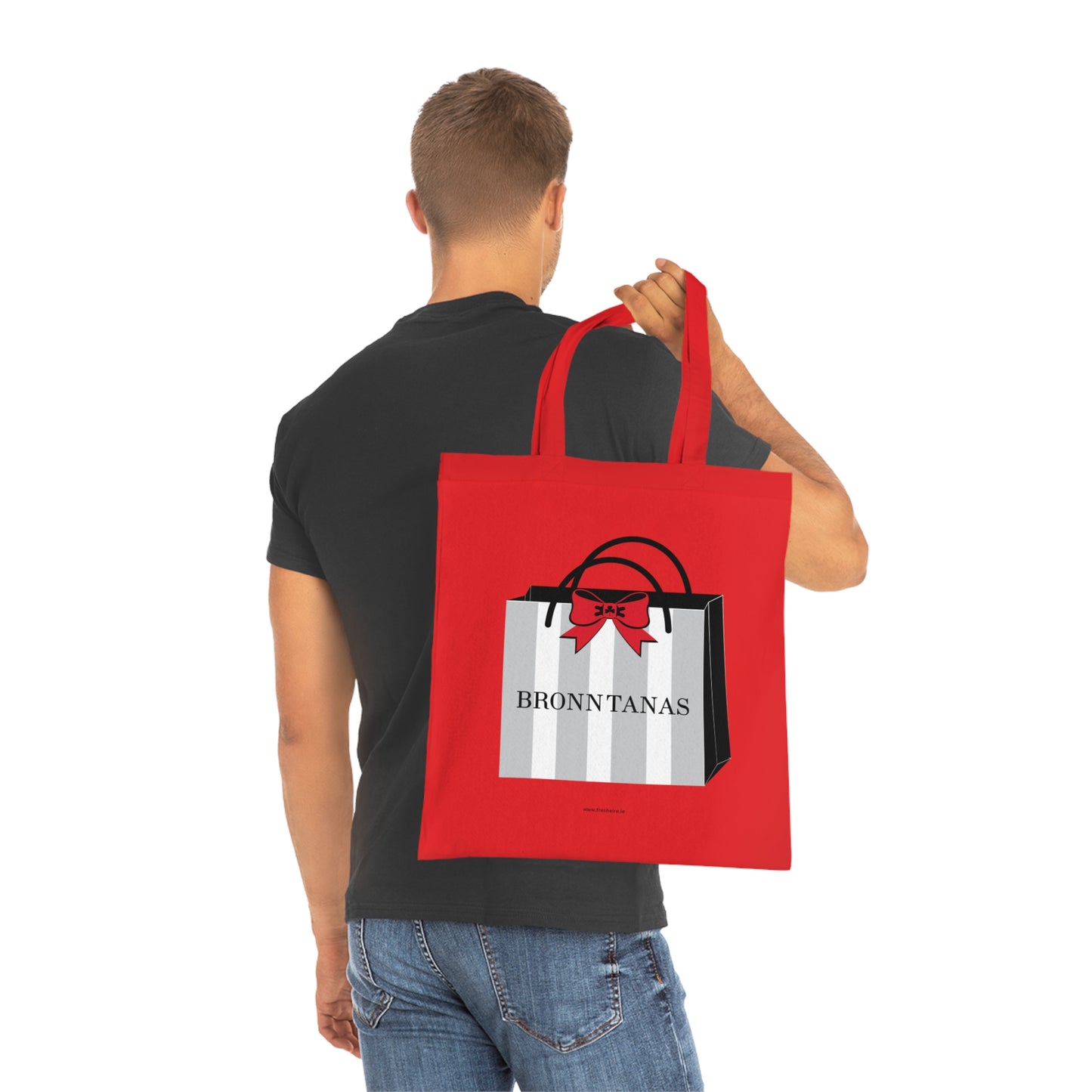 BRONNTANAS xmas 100% Cotton Tote Bag