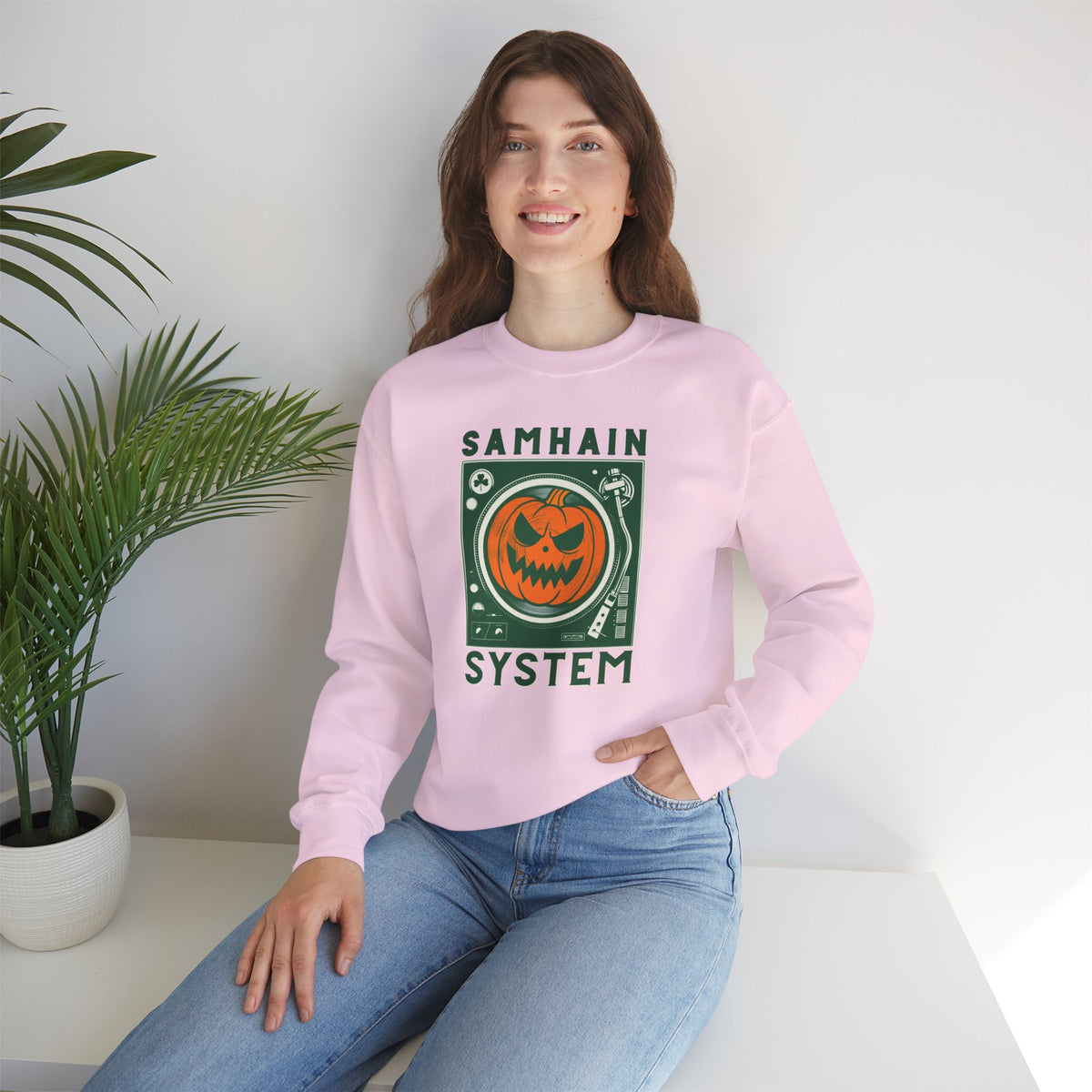 SAMHAIN SYSTEM Unisex Heavy Blend Crewneck Sweatshirt