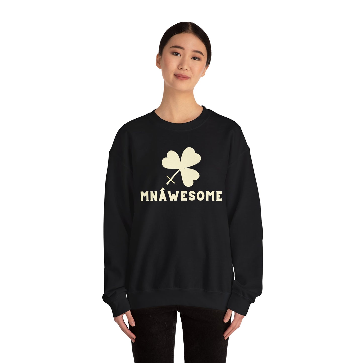 MNÁWESOME Unisex Heavy Blend Crewneck Sweatshirt
