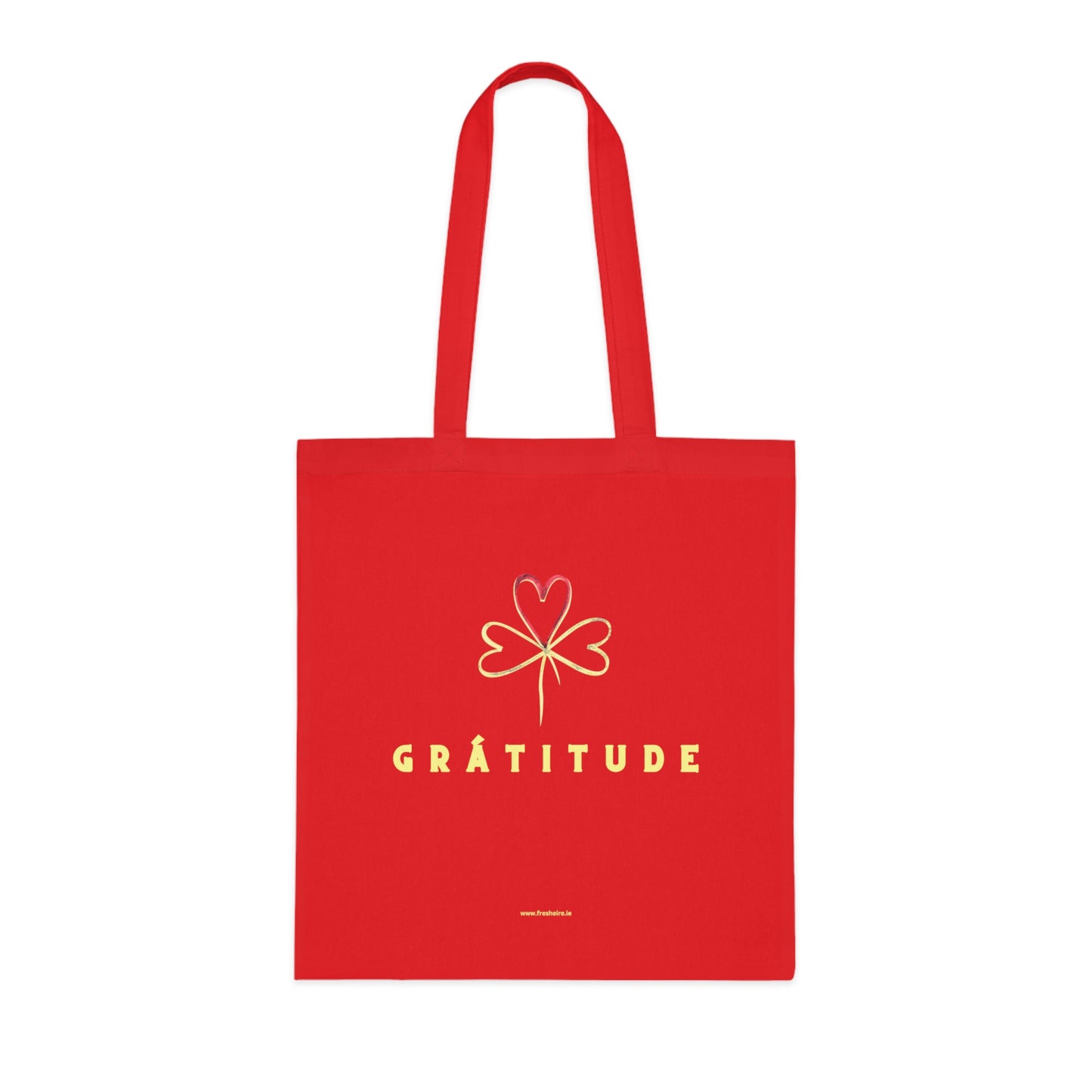 GRÁTITUDE Woven Tote Bag