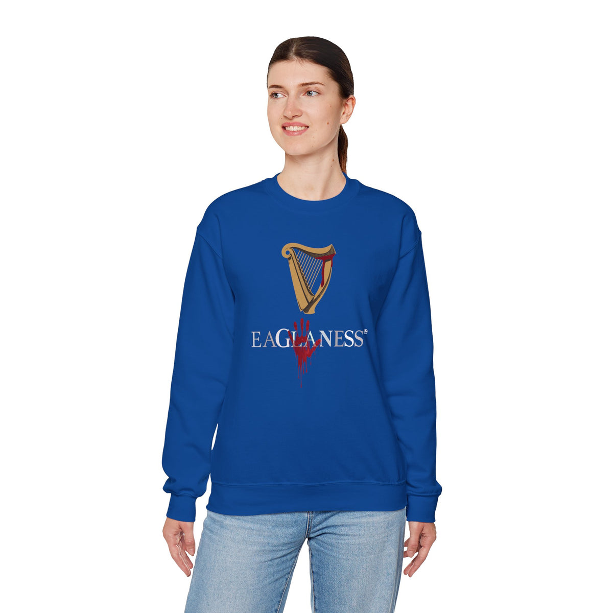 EAGLANESS Unisex Heavy Blend Crewneck Sweatshirt