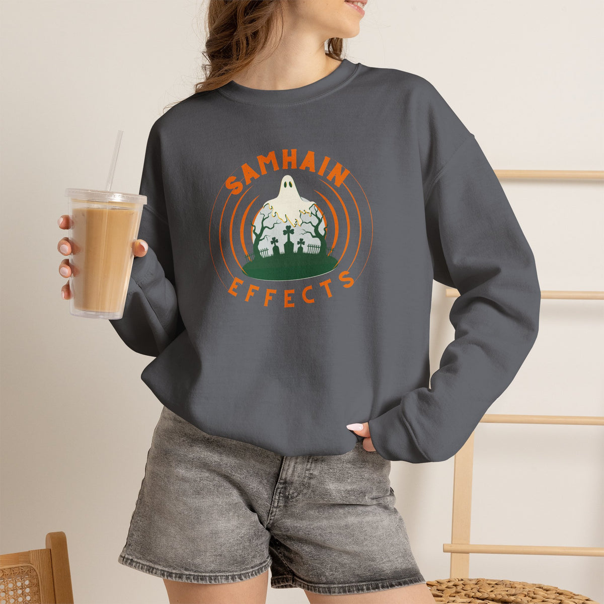 SAMHAIN EFFECTS Unisex Heavy Blend Crewneck Sweatshirt