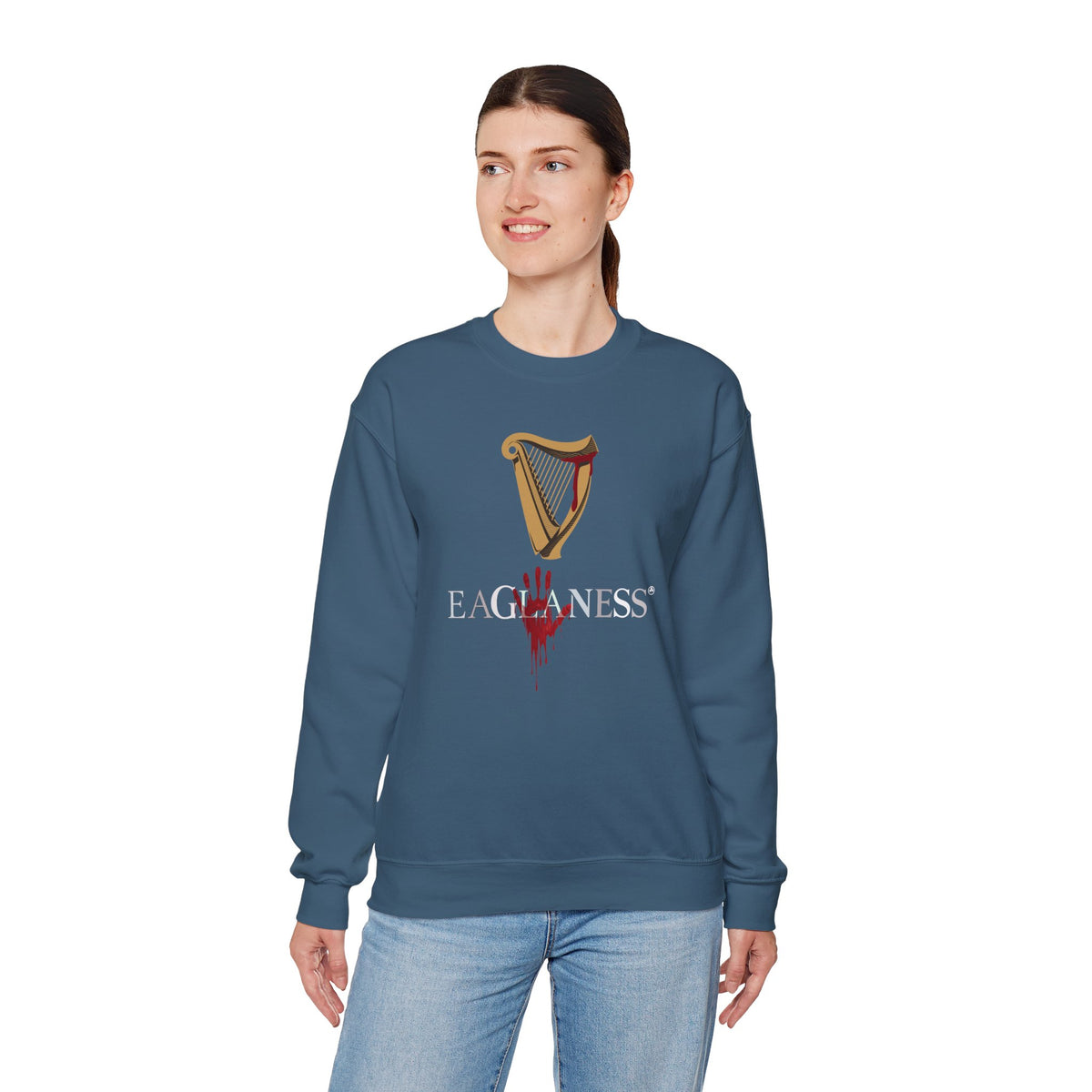 EAGLANESS Unisex Heavy Blend Crewneck Sweatshirt