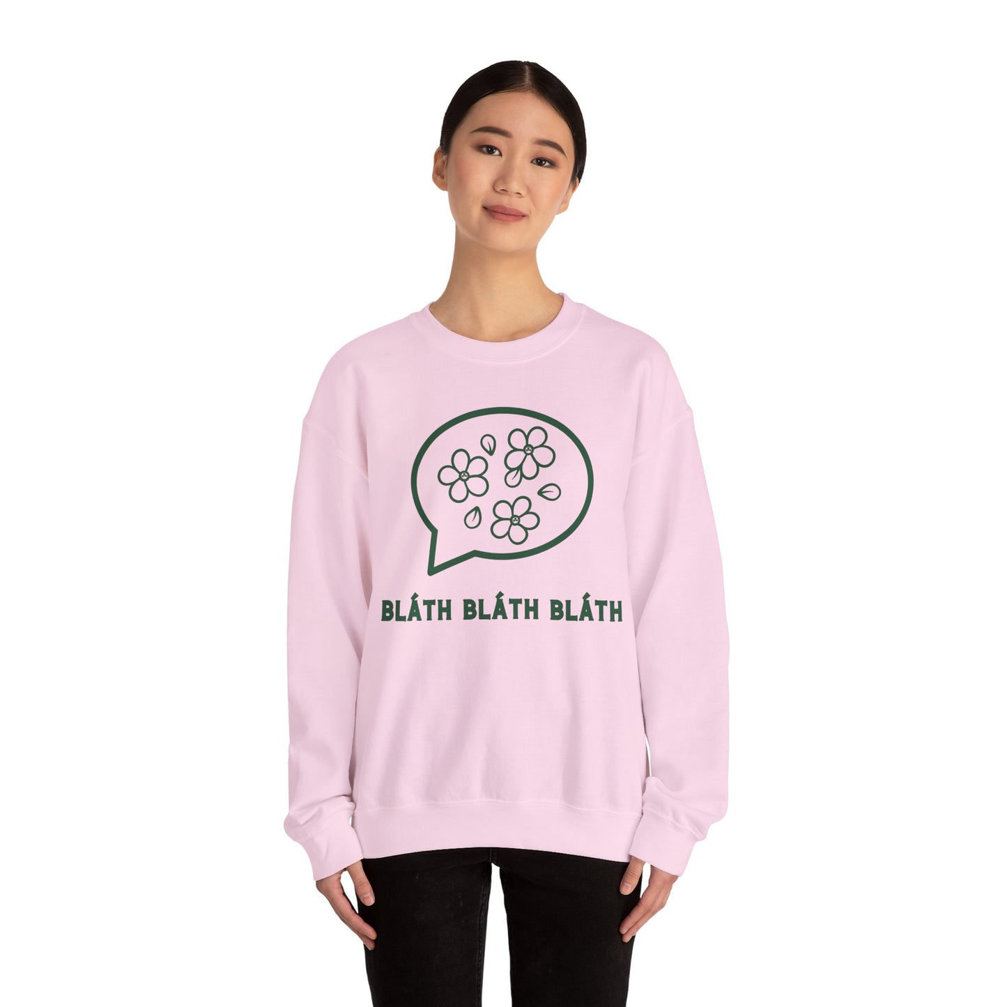 BLÁTH BLÁTH BLÁTH Unisex Heavy Blend  Crewneck Sweatshirt