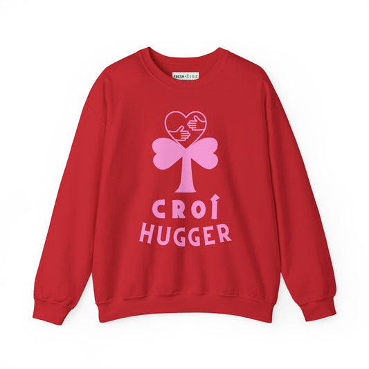 CROÍ HUGGER V DAY Unisex Heavy Blend™ Crewneck Sweatshirt