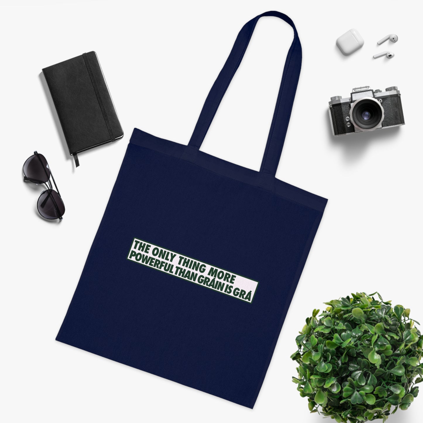 THE ONLY THING MORE POWERFUL THAN GRÁIN IS GRÁWoven Tote Bag