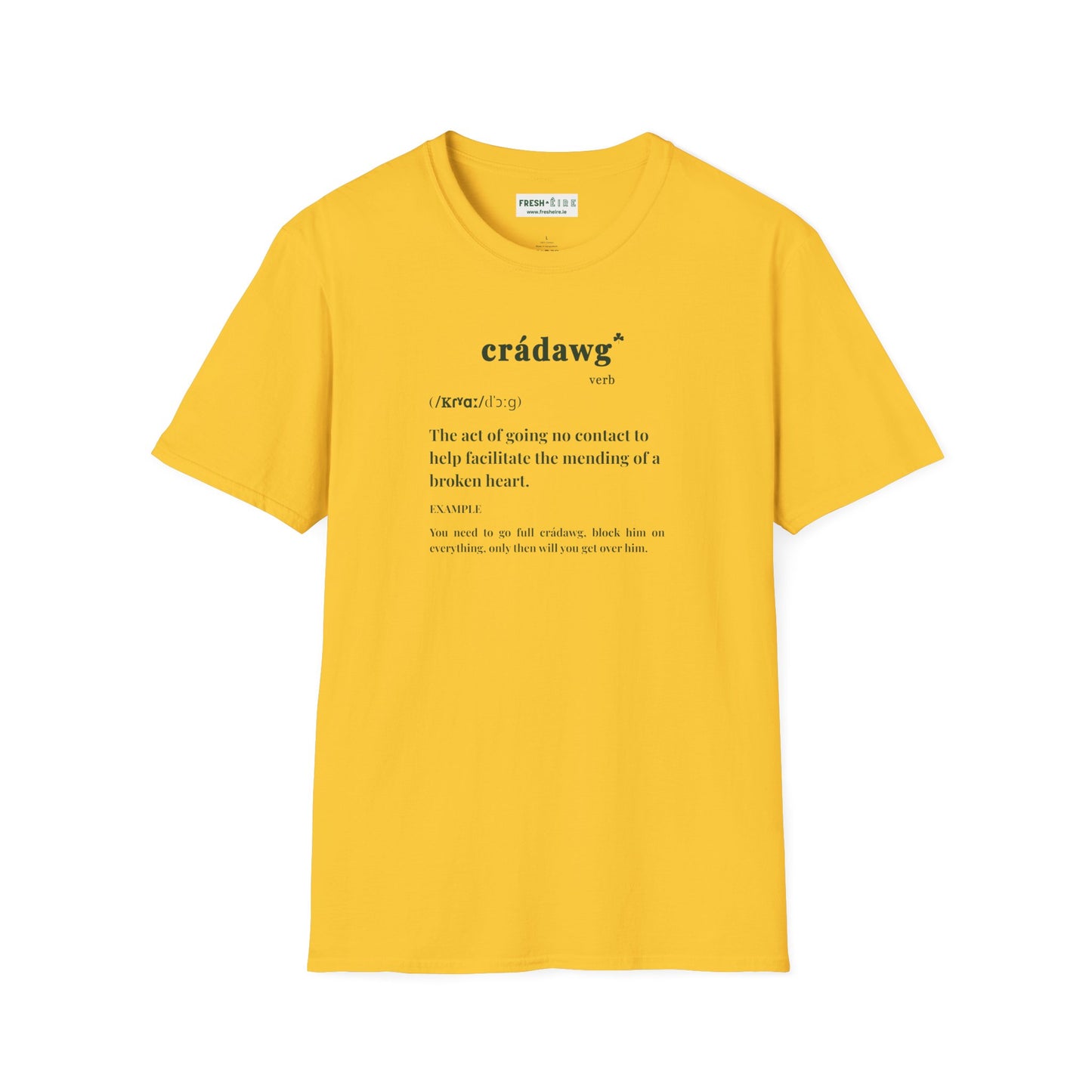 crádawg Unisex Softstyle 100% Cotton T-Shirt
