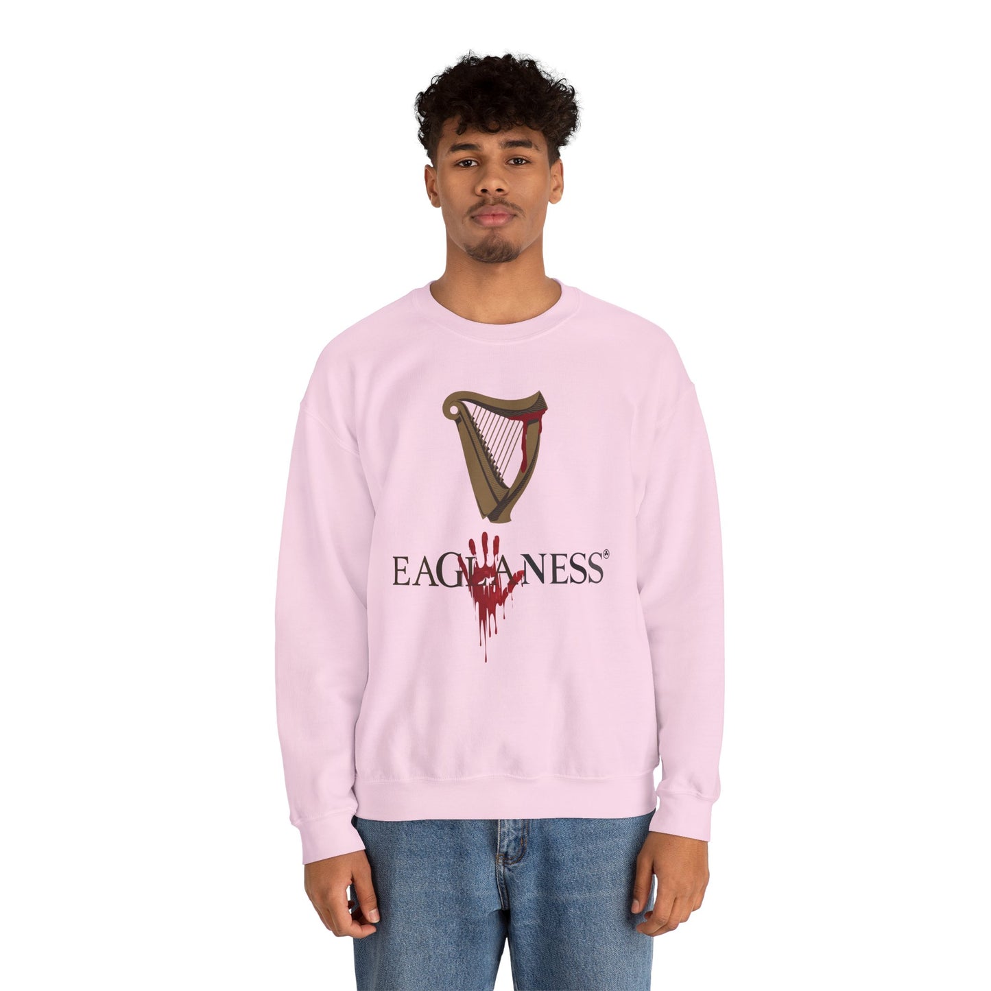 EAGLANESS Unisex Heavy Blend Crewneck Sweatshirt