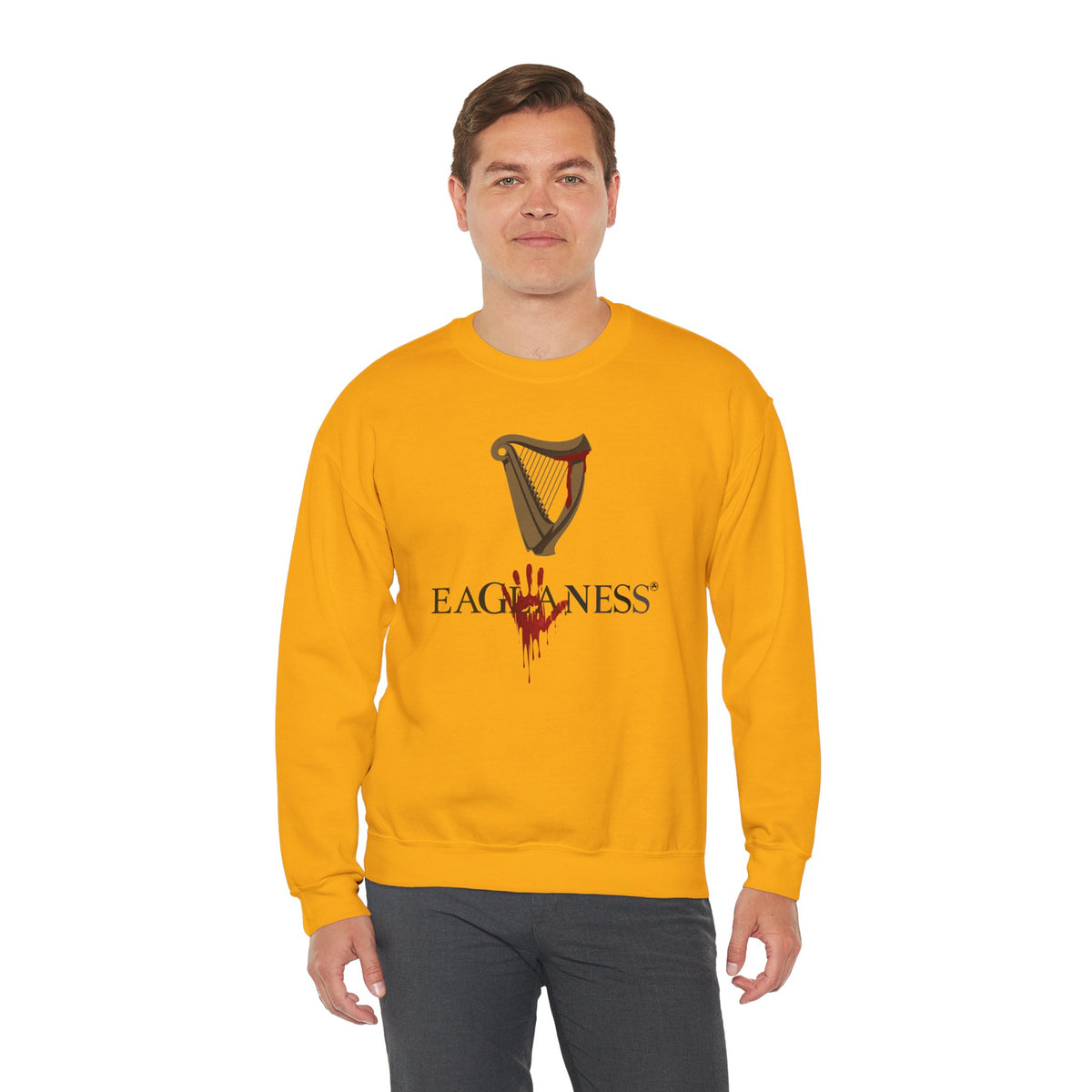 EAGLANESS Unisex Heavy Blend Crewneck Sweatshirt