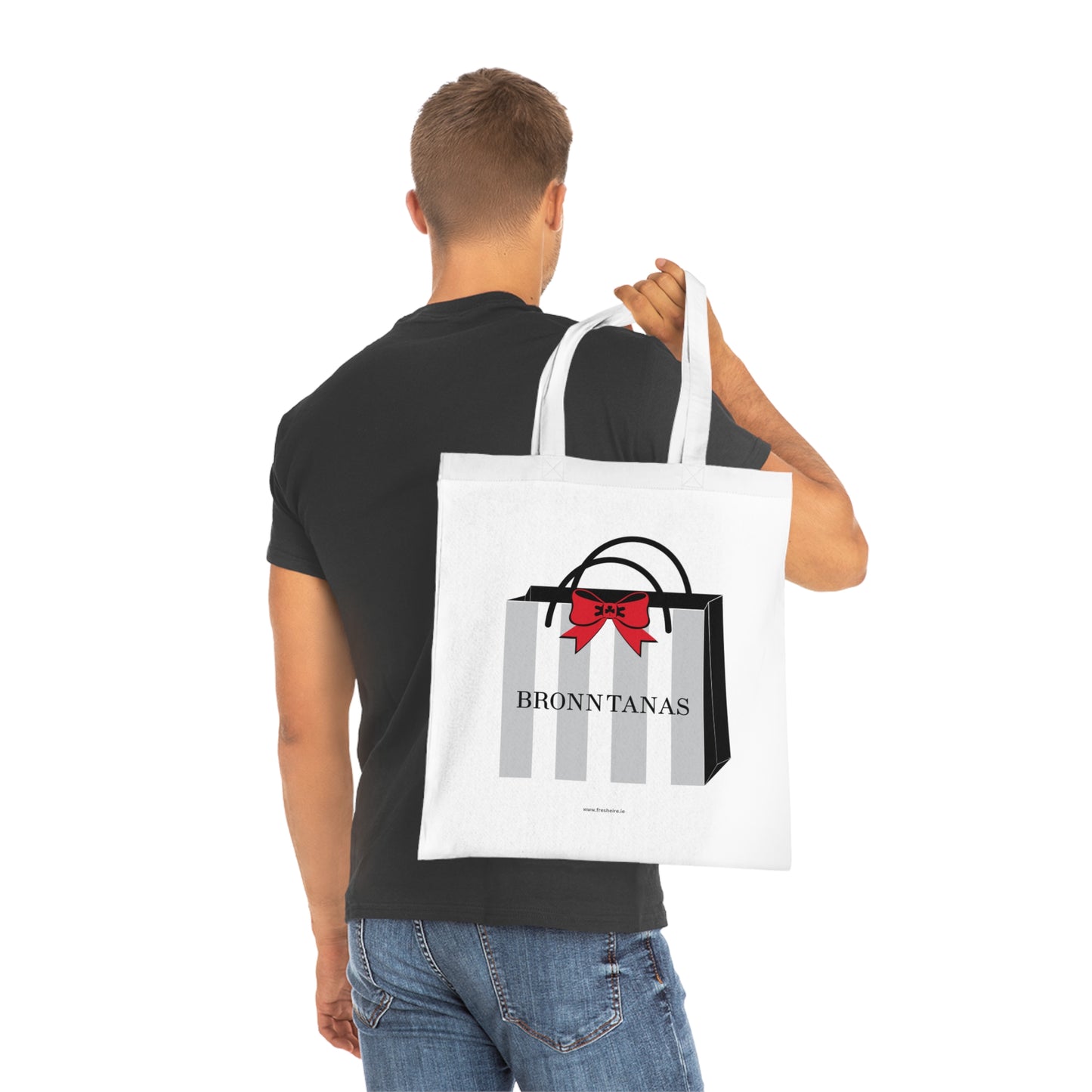 BRONNTANAS xmas 100% Cotton Tote Bag