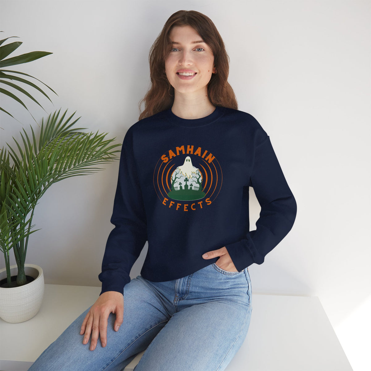 SAMHAIN EFFECTS Unisex Heavy Blend Crewneck Sweatshirt