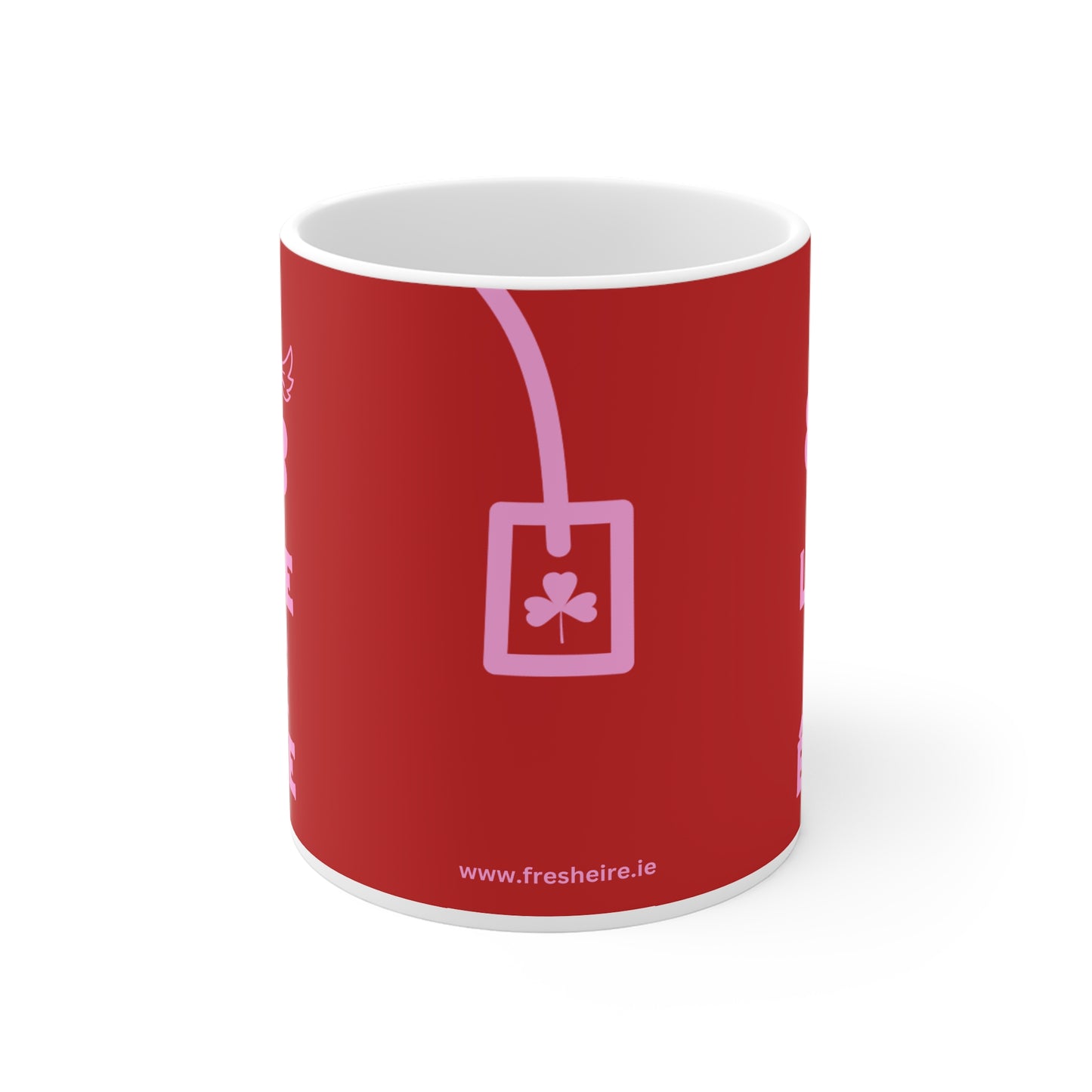 LOVE IS IN THE ÉIRE 2 V DAY 33cl White Ceramic Mug