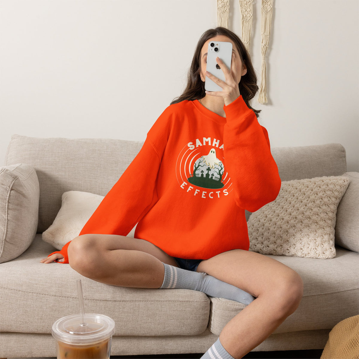 SAMHAIN EFFECTS Unisex Heavy Blend Crewneck Sweatshirt