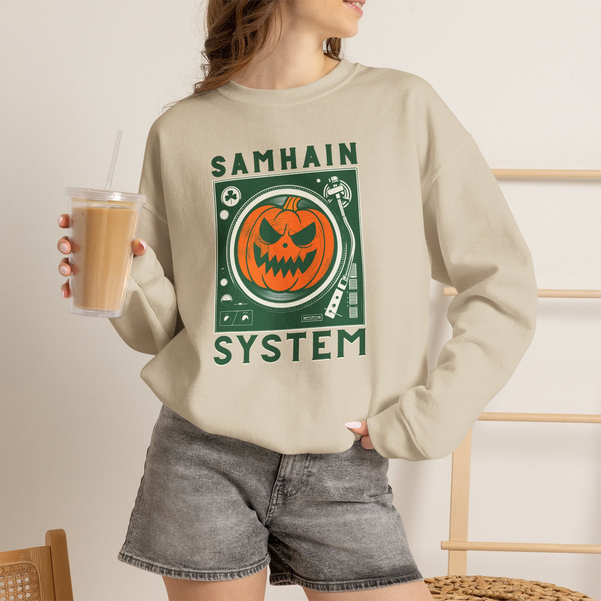 SAMHAIN SYSTEM Unisex Heavy Blend Crewneck Sweatshirt