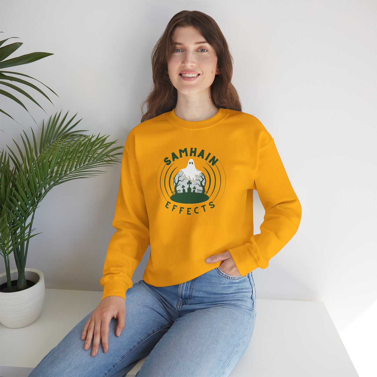 SAMHAIN EFFECTS Unisex Heavy Blend Crewneck Sweatshirt