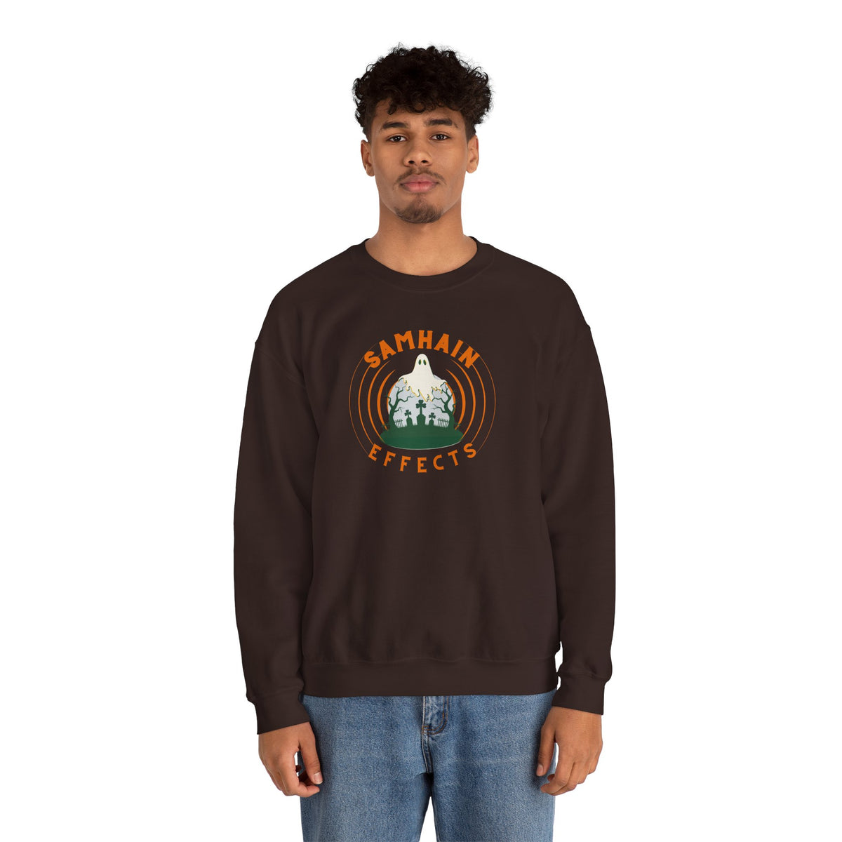 SAMHAIN EFFECTS Unisex Heavy Blend Crewneck Sweatshirt