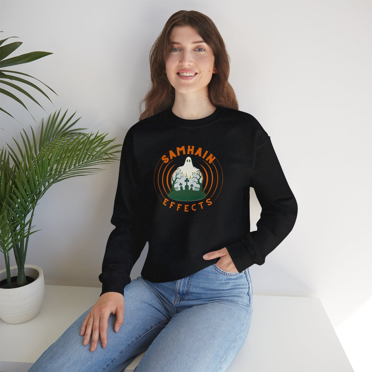 SAMHAIN EFFECTS Unisex Heavy Blend Crewneck Sweatshirt