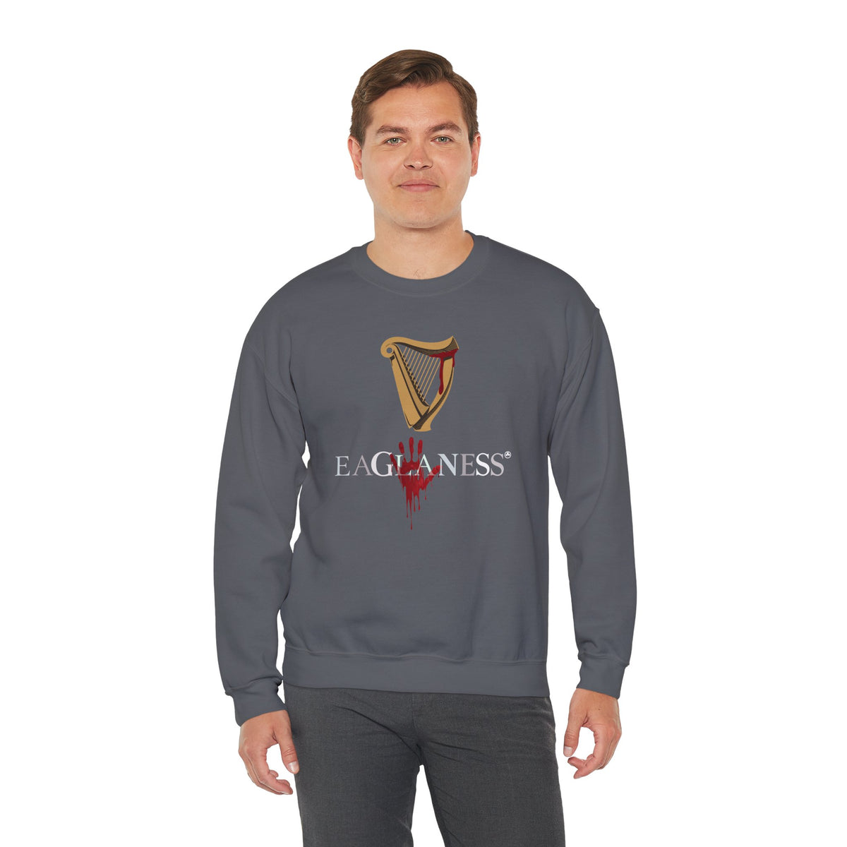 EAGLANESS Unisex Heavy Blend Crewneck Sweatshirt