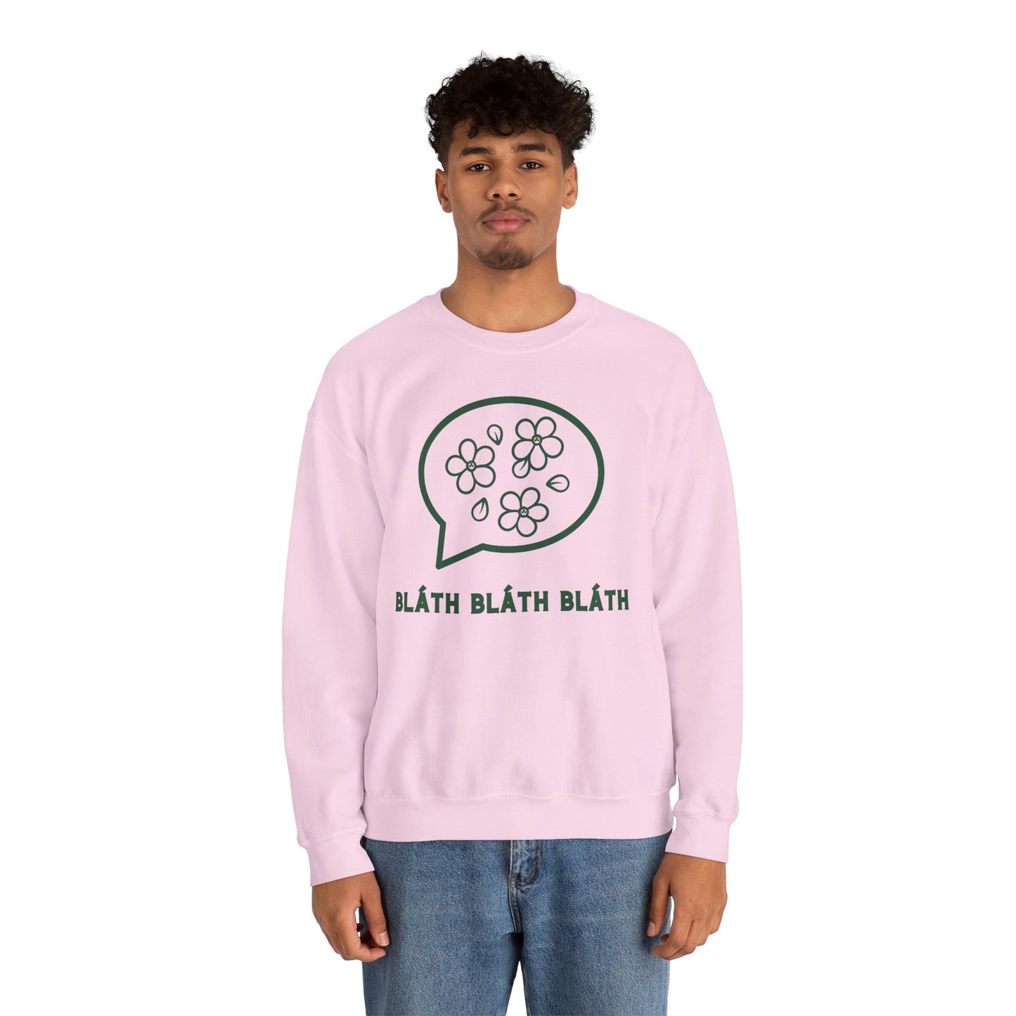 BLÁTH BLÁTH BLÁTH Unisex Heavy Blend  Crewneck Sweatshirt
