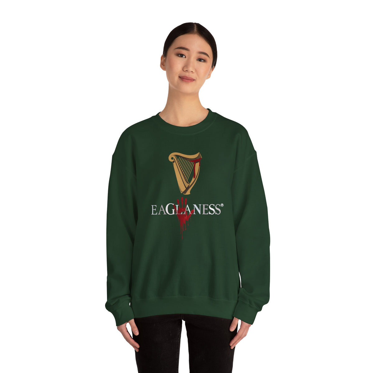 EAGLANESS Unisex Heavy Blend Crewneck Sweatshirt
