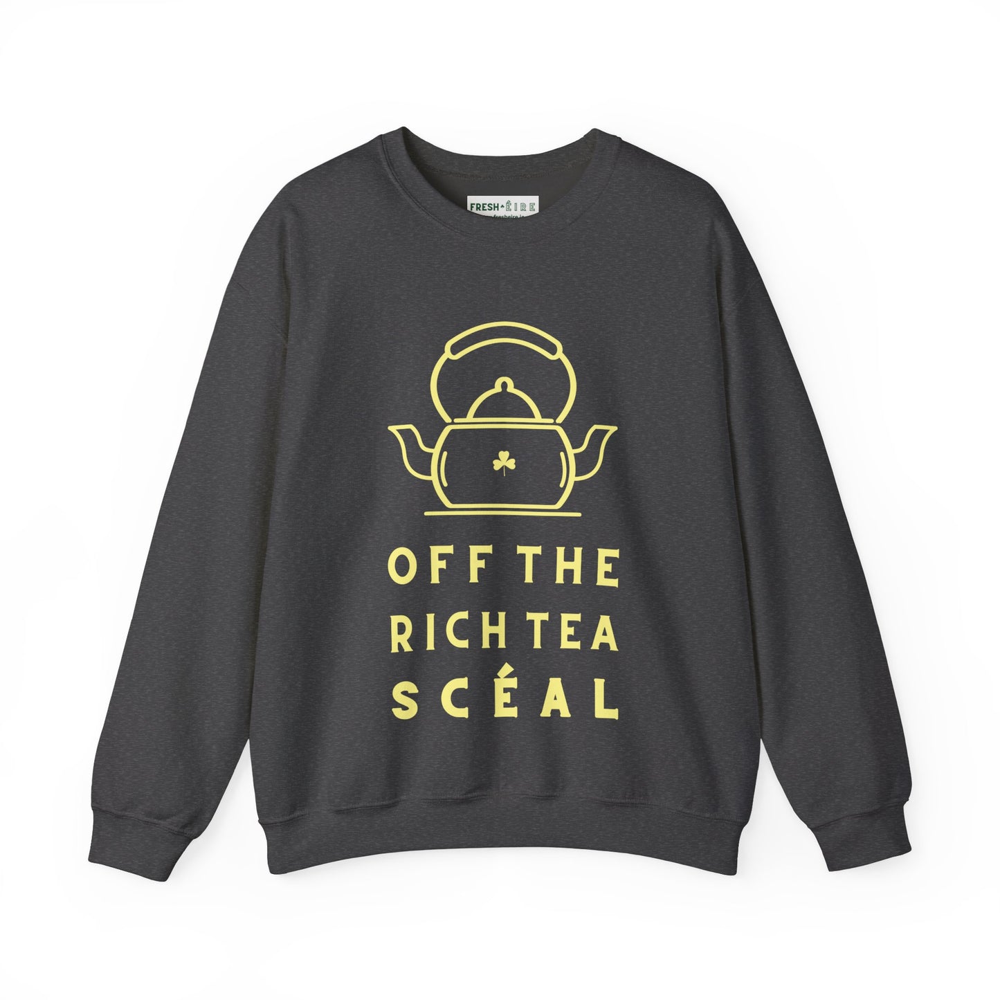 OFF THE RICH TEA SCÉAL Unisex Heavy Blend™ Crewneck Sweatshirt