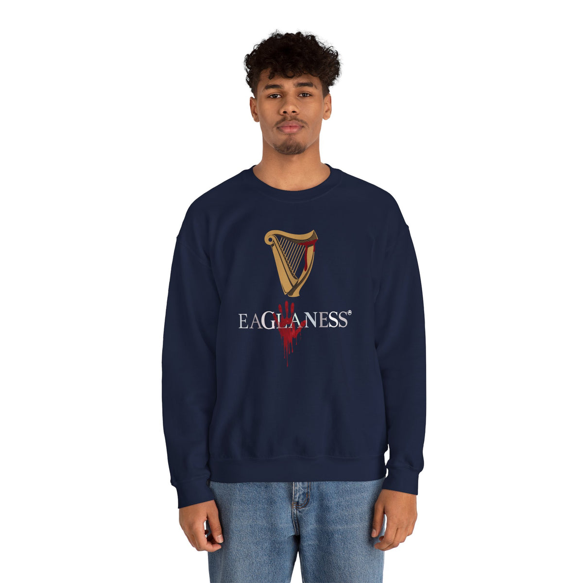 EAGLANESS Unisex Heavy Blend Crewneck Sweatshirt
