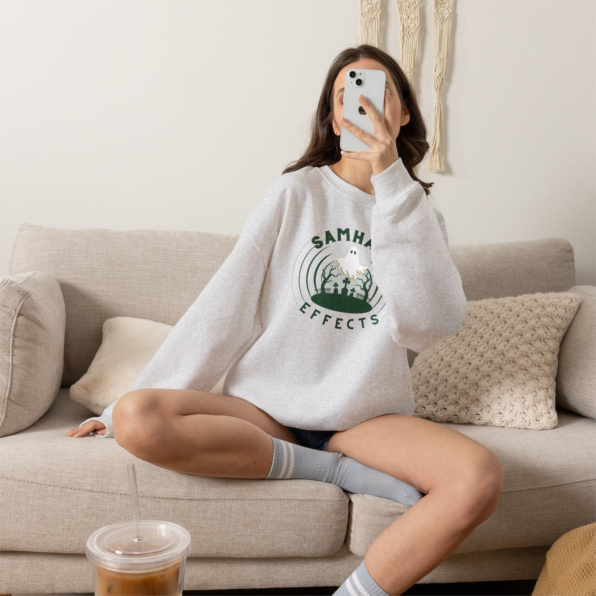 SAMHAIN EFFECTS Unisex Heavy Blend Crewneck Sweatshirt