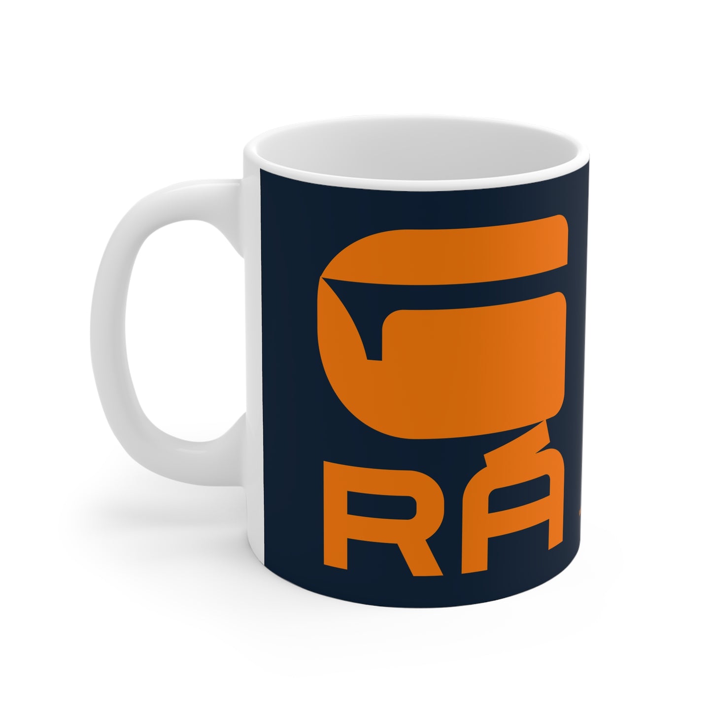 G-RÁ  33cl White Ceramic Mug