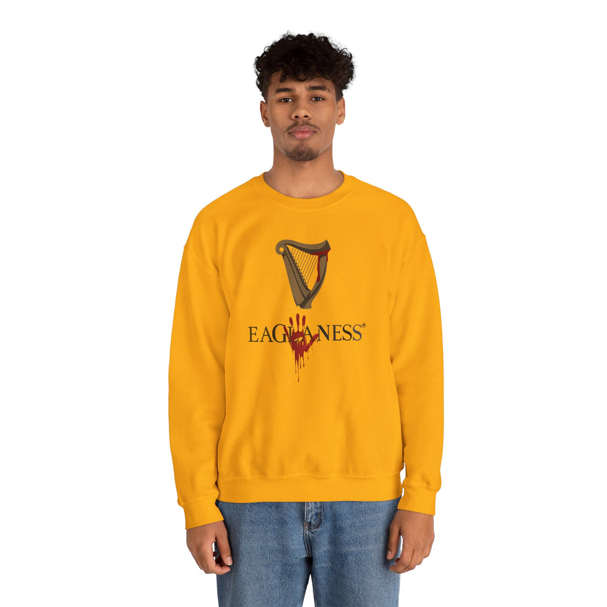 EAGLANESS Unisex Heavy Blend Crewneck Sweatshirt