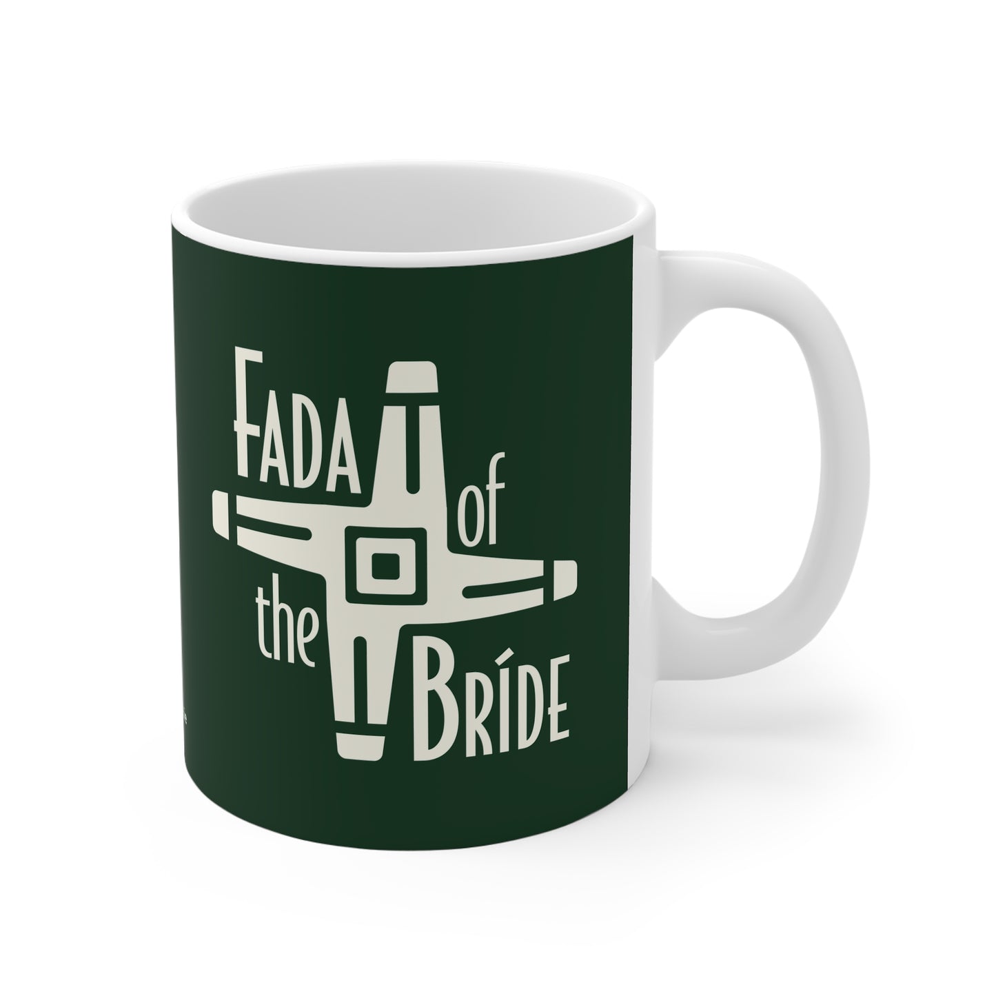 FADA of the BRÍDE  33cl White Ceramic Mug