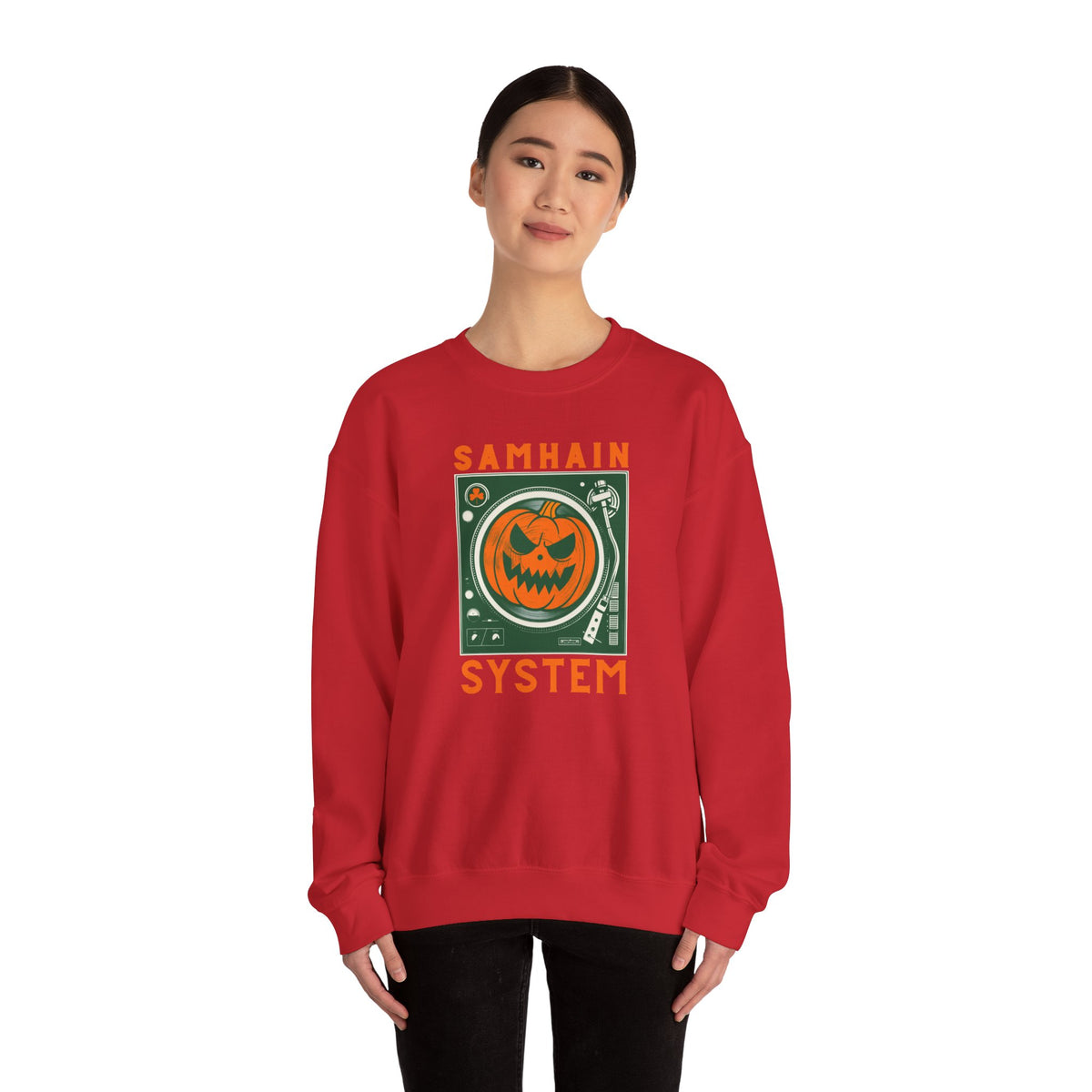 SAMHAIN SYSTEM Unisex Heavy Blend Crewneck Sweatshirt