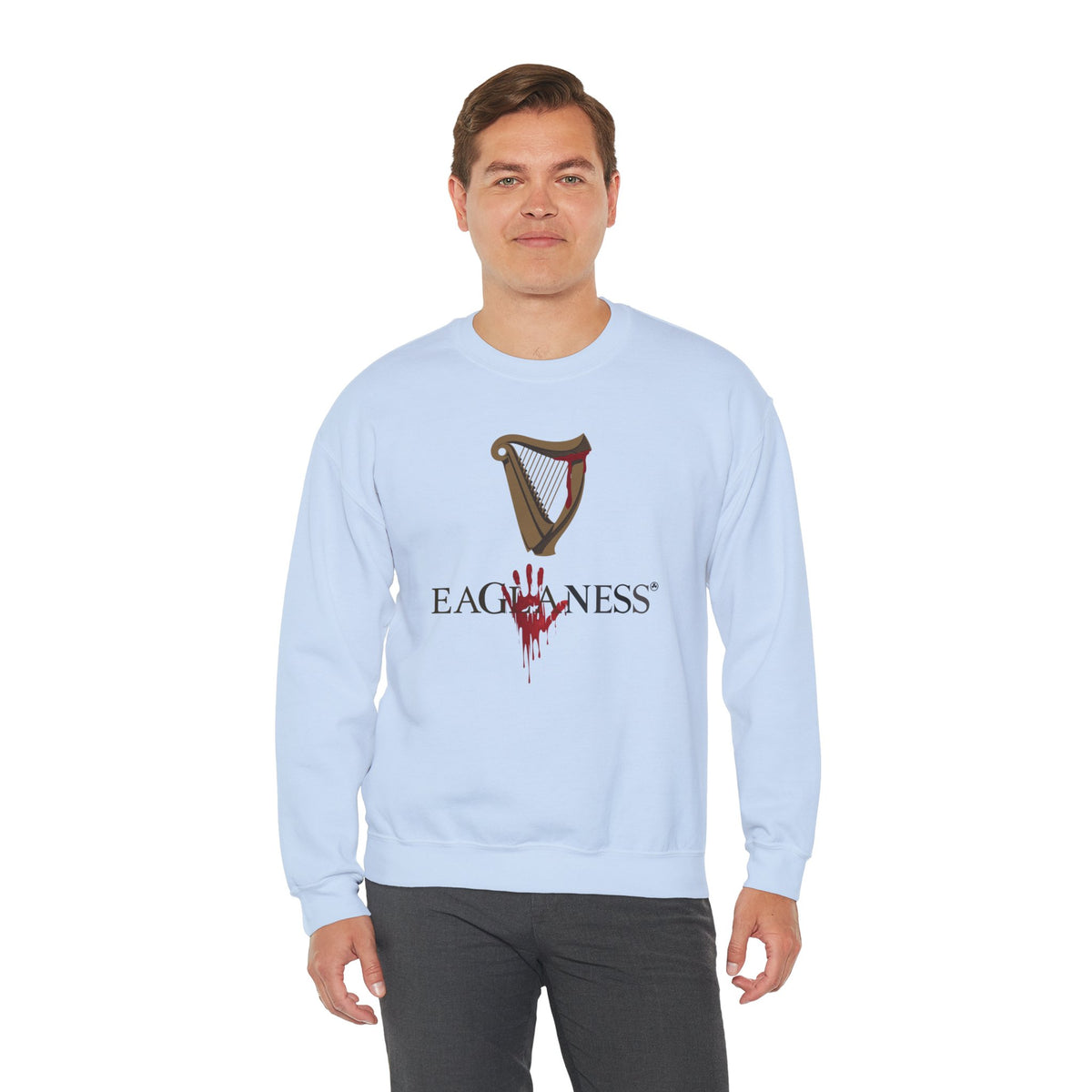 EAGLANESS Unisex Heavy Blend Crewneck Sweatshirt