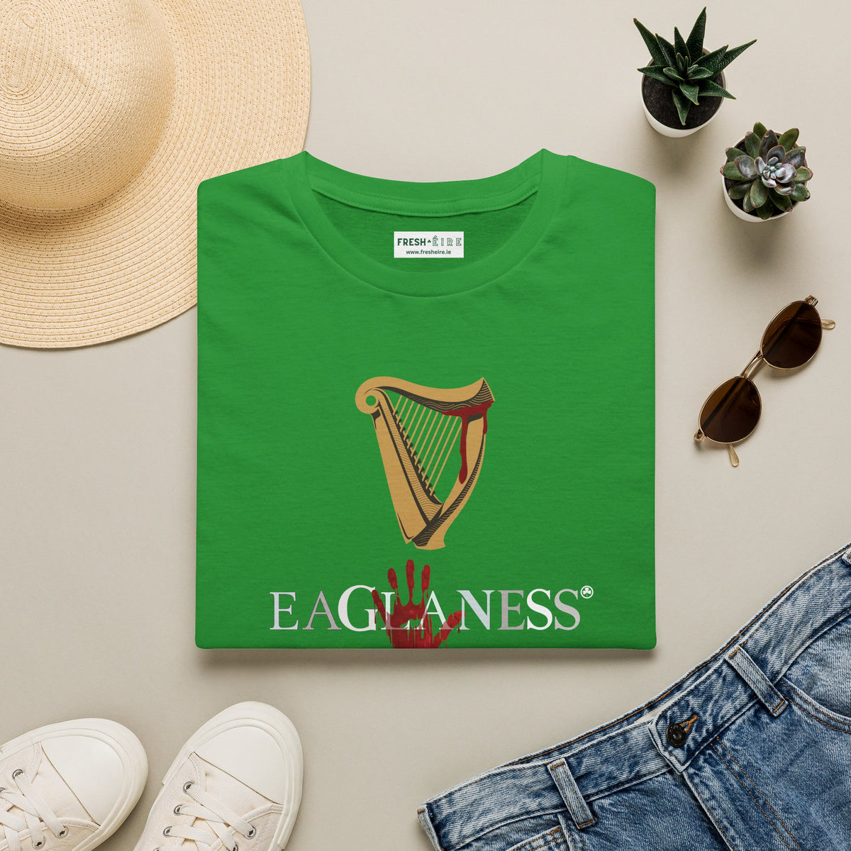 EAGLANESS 100% Cotton Unisex Softstyle T-Shirt