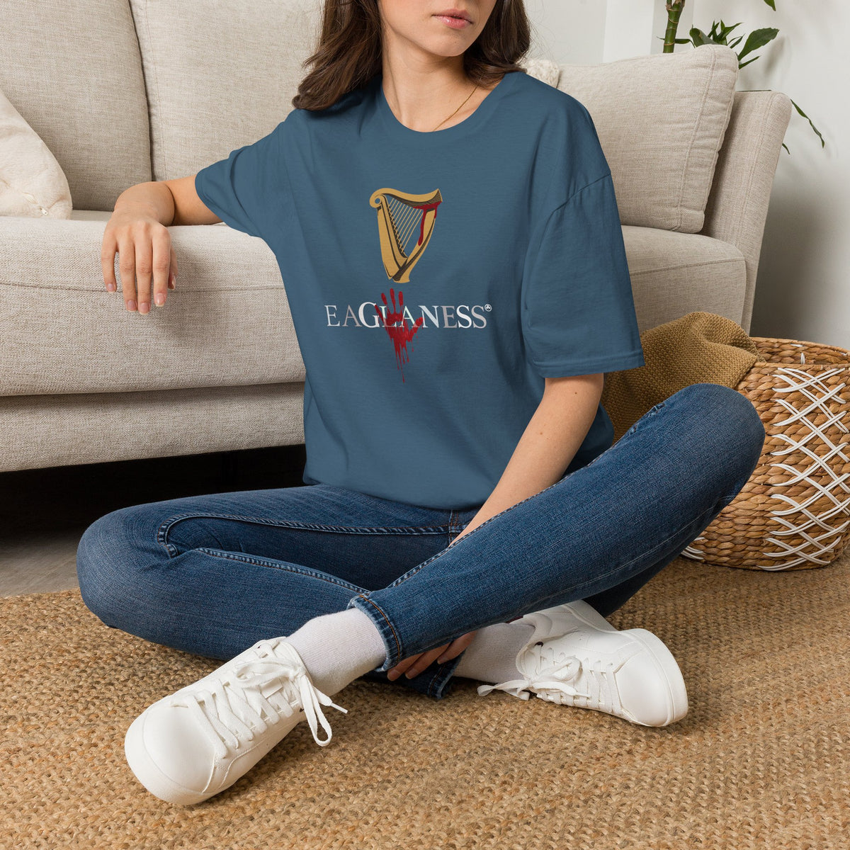 EAGLANESS 100% Cotton Unisex Softstyle T-Shirt
