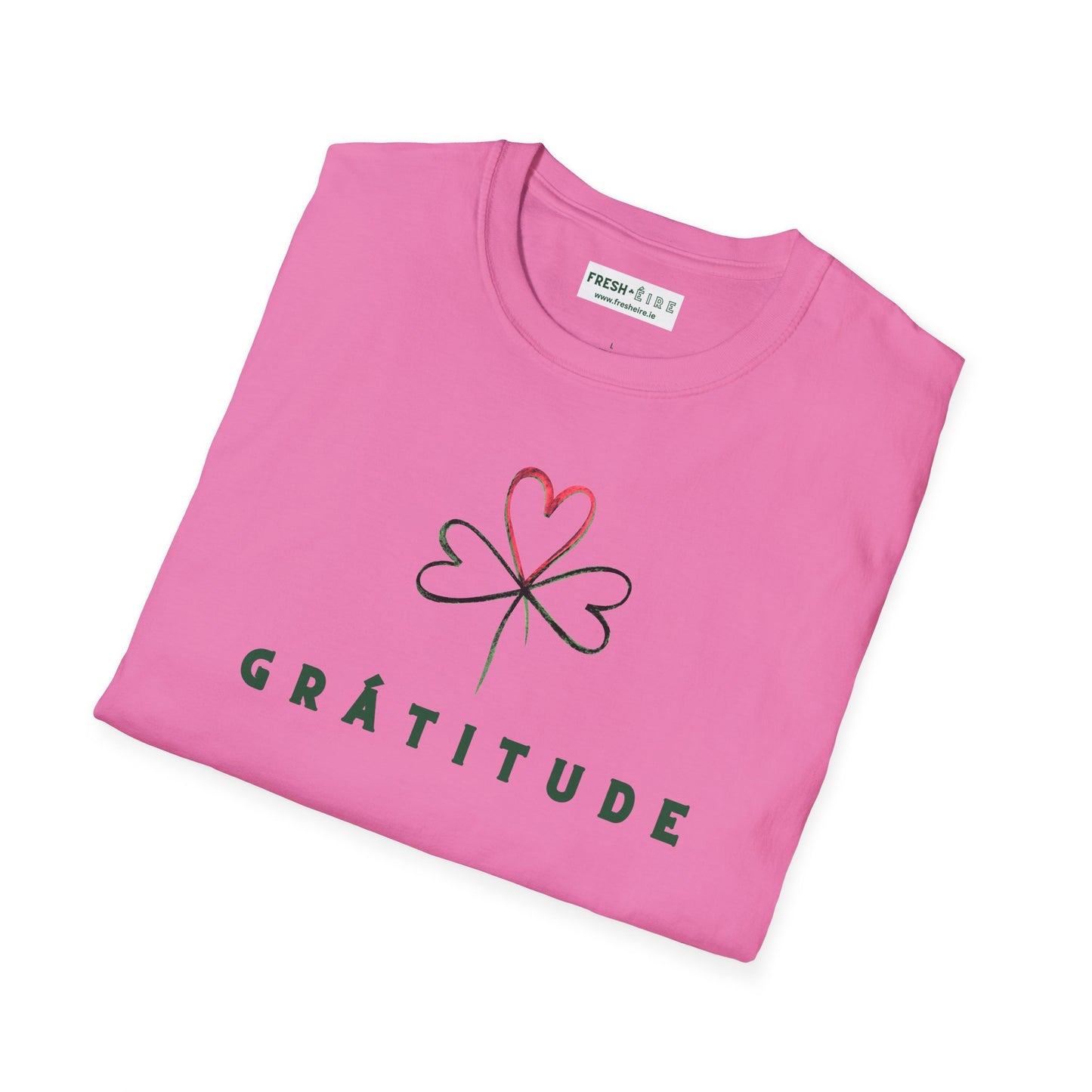 GRÁTITUDE Unisex Softstyle 100% Cotton T-Shirt