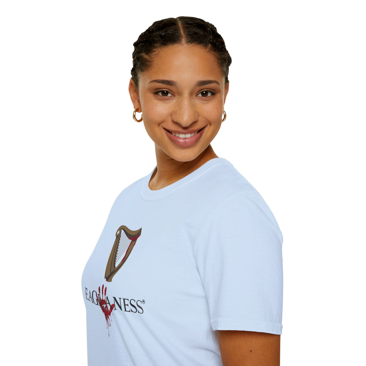 EAGLANESS 100% Cotton Unisex Softstyle T-Shirt