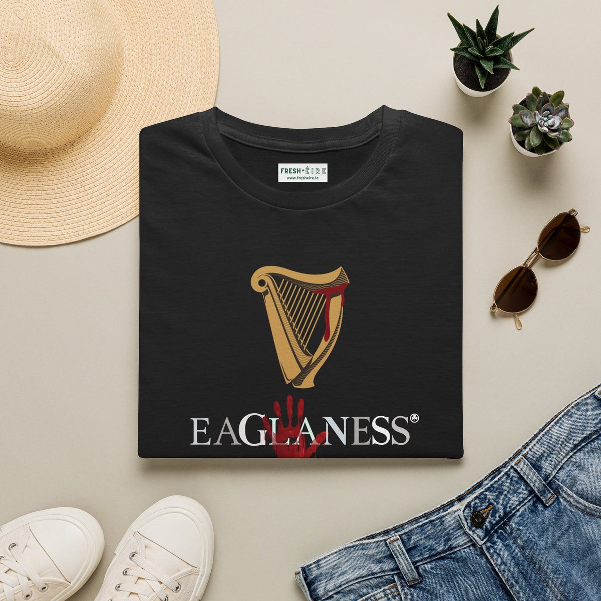 EAGLANESS 100% Cotton Unisex Softstyle T-Shirt