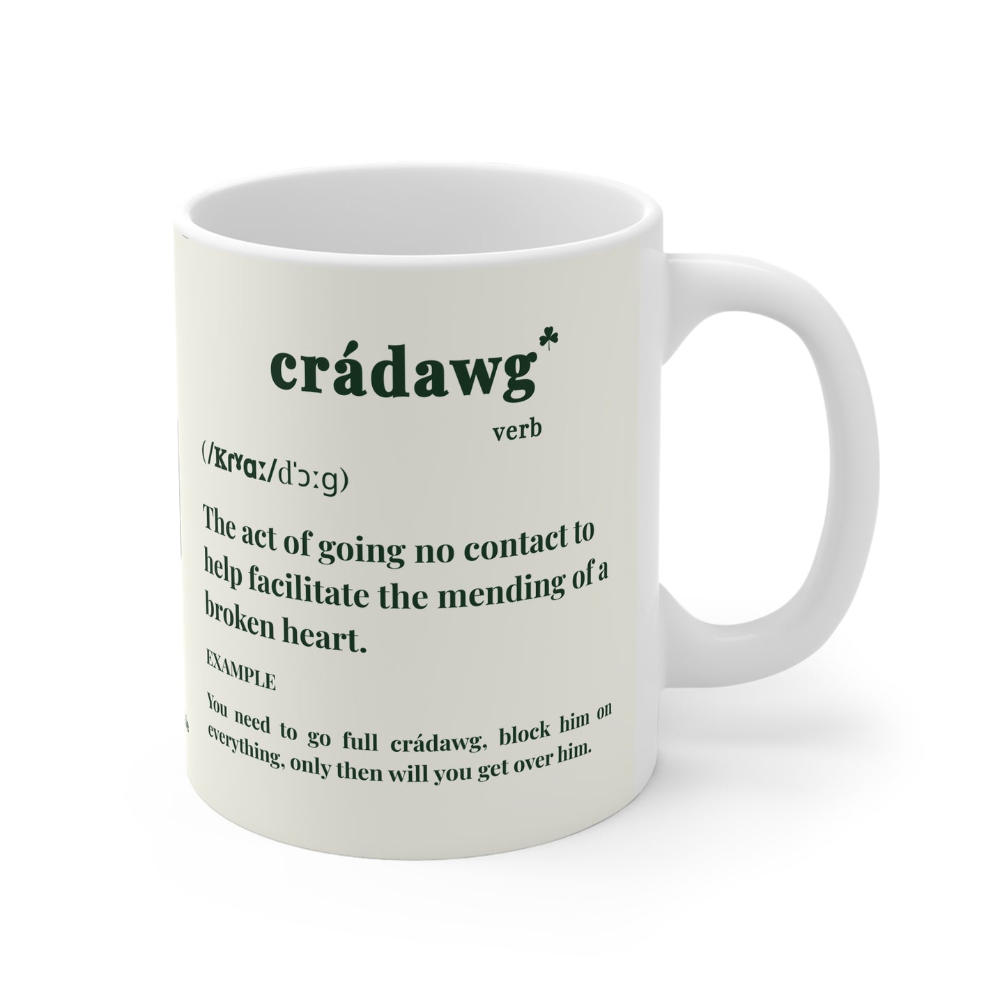 crádawg  33cl White Ceramic Mug