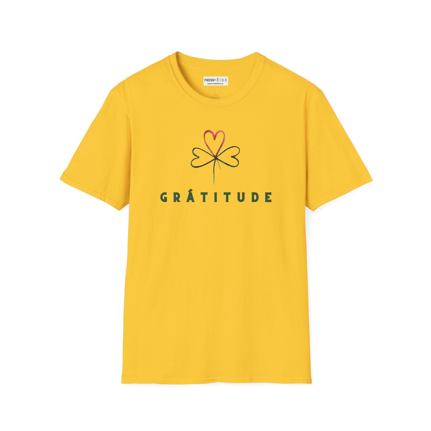 GRÁTITUDE Unisex Softstyle 100% Cotton T-Shirt