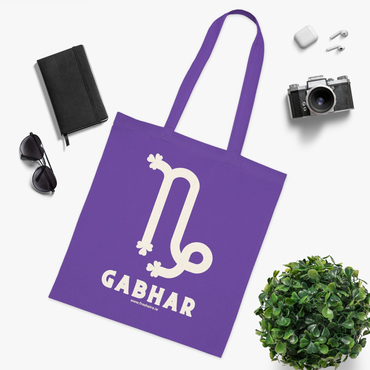 GABHAR 100% Cotton Tote Bag